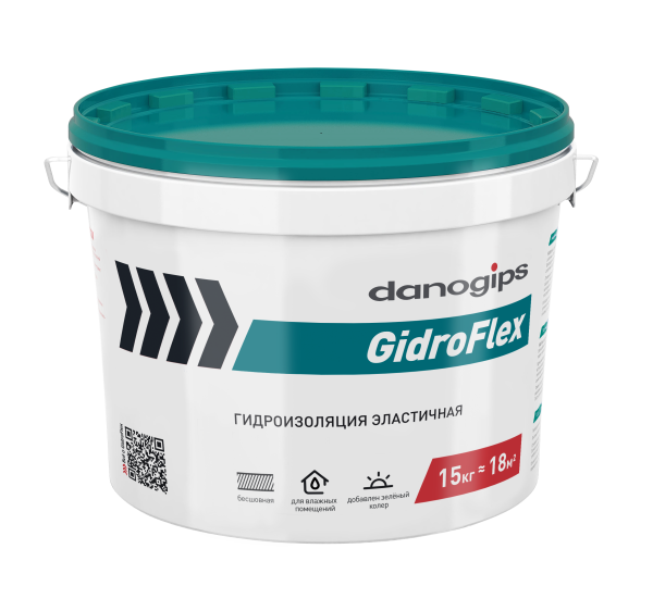 Гидроизоляция Danogips GidroFlex 3 кг — изображение 2