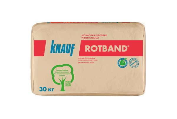 Штукатурка гипсовая  "РОТБАНД" KNAUF 30кг — изображение 3