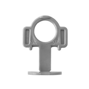 Зажим 3D+СВП  Strong 2mm серый (100)