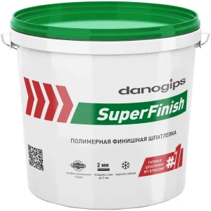 Шпатлевка готовая  финишная superFinish 5 кг